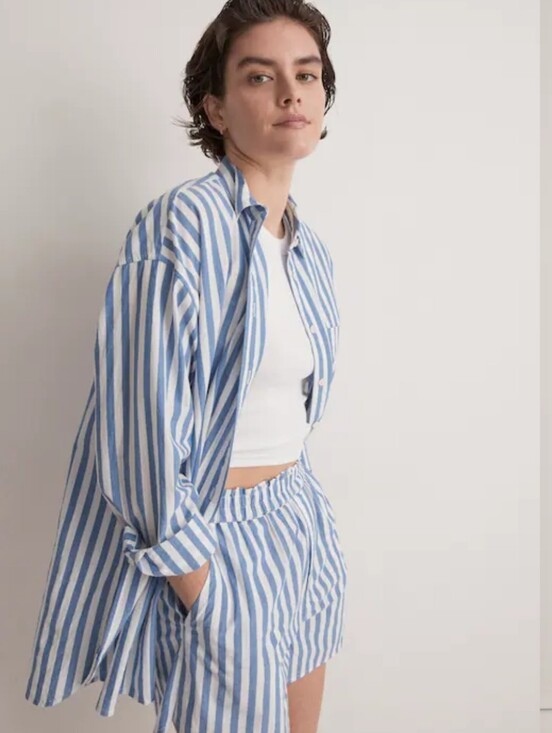 Madewell Tops - Madewell Signature Poplin Oversized Shirt